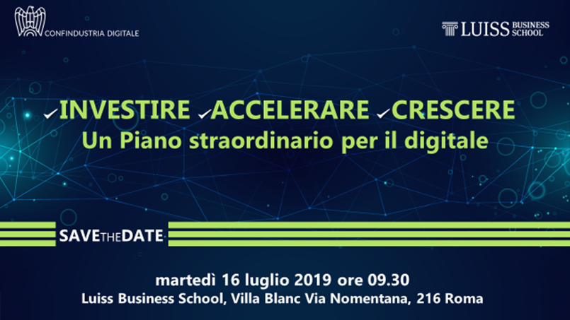 Scopri di più sull'articolo Investire, Accelerare, Crescere: un Piano straordinario per il Digitale